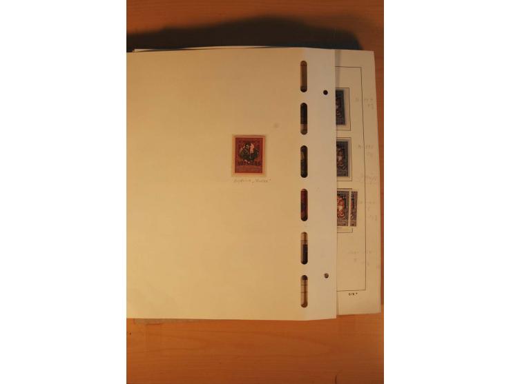 1858/1991, postfrische und ungebrauchte sehr reichhaltige Sammlung mit u.a. Mi.-Nr. 168y, 185IIB, 214c, 400Bxb, 427-28, 429-4