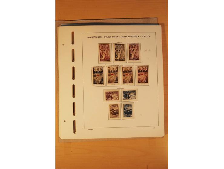 1858/1991, postfrische und ungebrauchte sehr reichhaltige Sammlung mit u.a. Mi.-Nr. 168y, 185IIB, 214c, 400Bxb, 427-28, 429-4