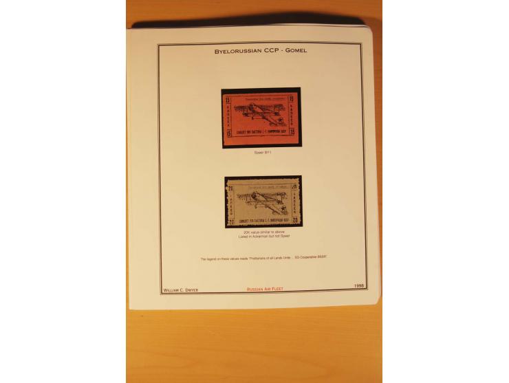 FLUGPOSTVIGNETTEN: 1925/33 (ca.), enorm umfangreiche Sammlung von ca. 400 Flugpost-Vignetten, über 20 Luftpostlotterie-Losen,