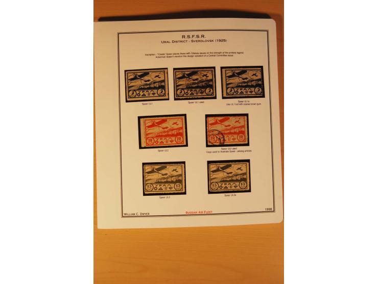 FLUGPOSTVIGNETTEN: 1925/33 (ca.), enorm umfangreiche Sammlung von ca. 400 Flugpost-Vignetten, über 20 Luftpostlotterie-Losen,