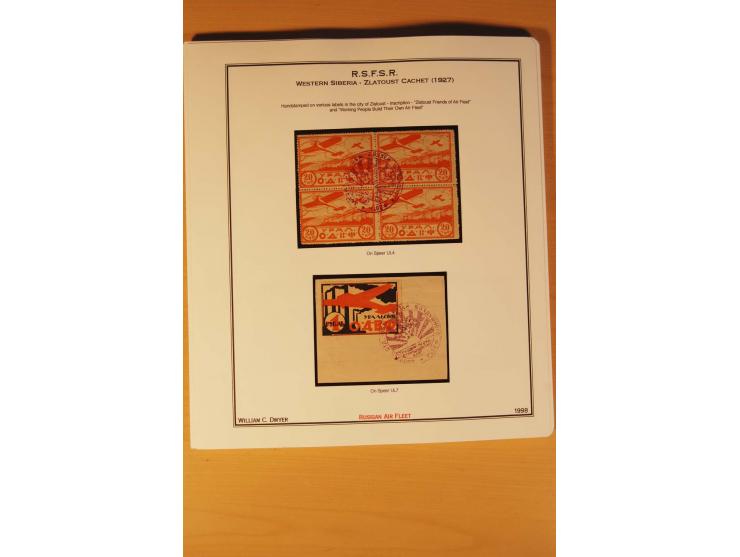 FLUGPOSTVIGNETTEN: 1925/33 (ca.), enorm umfangreiche Sammlung von ca. 400 Flugpost-Vignetten, über 20 Luftpostlotterie-Losen,