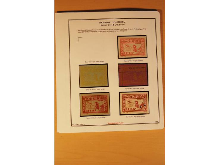 FLUGPOSTVIGNETTEN: 1925/33 (ca.), enorm umfangreiche Sammlung von ca. 400 Flugpost-Vignetten, über 20 Luftpostlotterie-Losen,