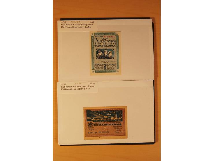 FLUGPOSTVIGNETTEN: 1925/33 (ca.), enorm umfangreiche Sammlung von ca. 400 Flugpost-Vignetten, über 20 Luftpostlotterie-Losen,