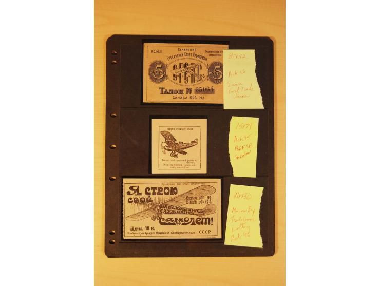 FLUGPOSTVIGNETTEN: 1925/33 (ca.), enorm umfangreiche Sammlung von ca. 400 Flugpost-Vignetten, über 20 Luftpostlotterie-Losen,