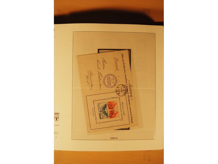 1850/2005,  mehrfach geführte postfrische, ungebrauchte und gestempelte Sammlung mit einigen besseren Ausgaben, dabei PAX-Sat