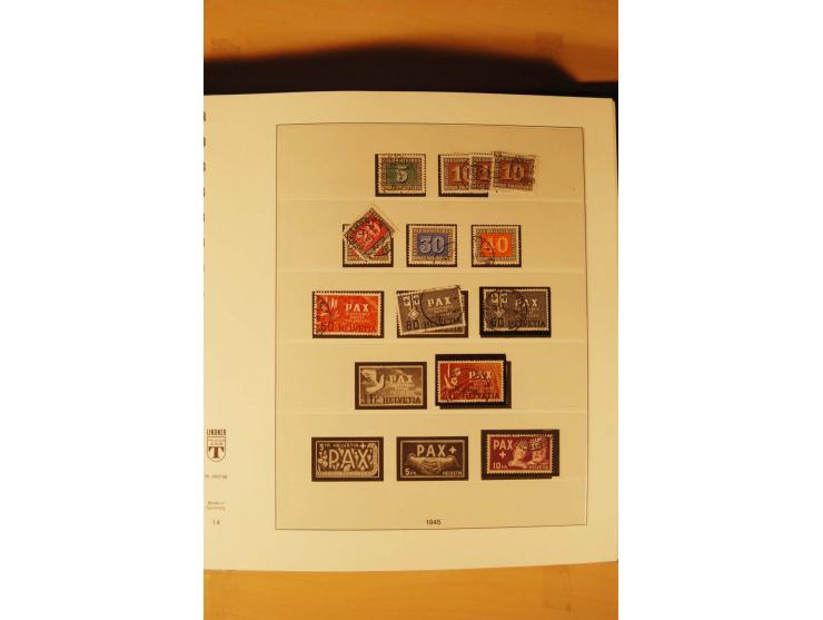 1850/2005,  mehrfach geführte postfrische, ungebrauchte und gestempelte Sammlung mit einigen besseren Ausgaben, dabei PAX-Sat