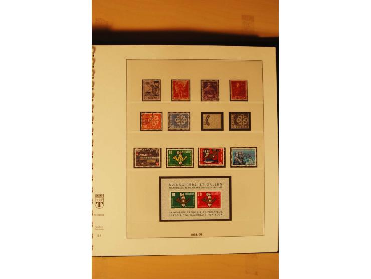 1850/2005,  mehrfach geführte postfrische, ungebrauchte und gestempelte Sammlung mit einigen besseren Ausgaben, dabei PAX-Sat