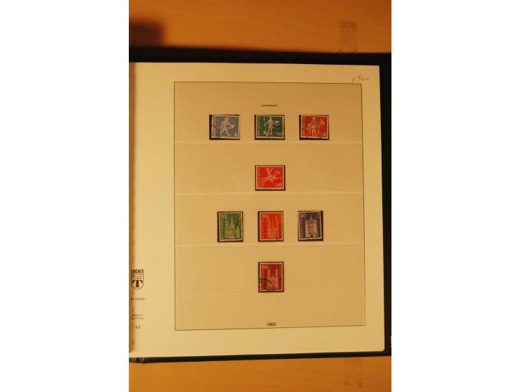 1850/2005,  mehrfach geführte postfrische, ungebrauchte und gestempelte Sammlung mit einigen besseren Ausgaben, dabei PAX-Sat