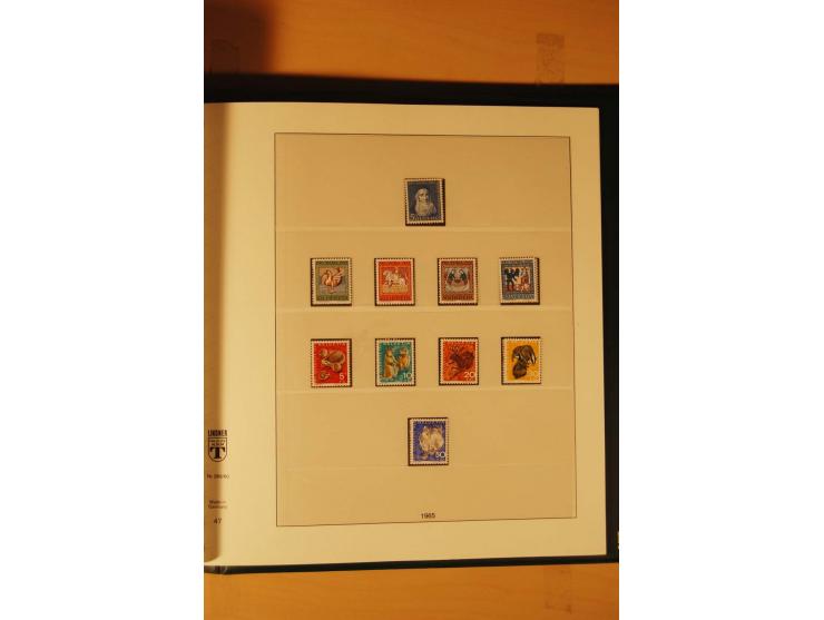 1850/2005,  mehrfach geführte postfrische, ungebrauchte und gestempelte Sammlung mit einigen besseren Ausgaben, dabei PAX-Sat