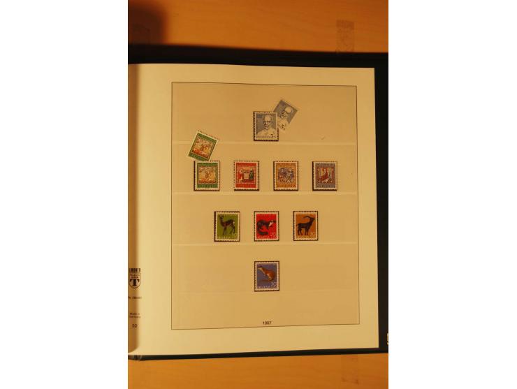 1850/2005,  mehrfach geführte postfrische, ungebrauchte und gestempelte Sammlung mit einigen besseren Ausgaben, dabei PAX-Sat