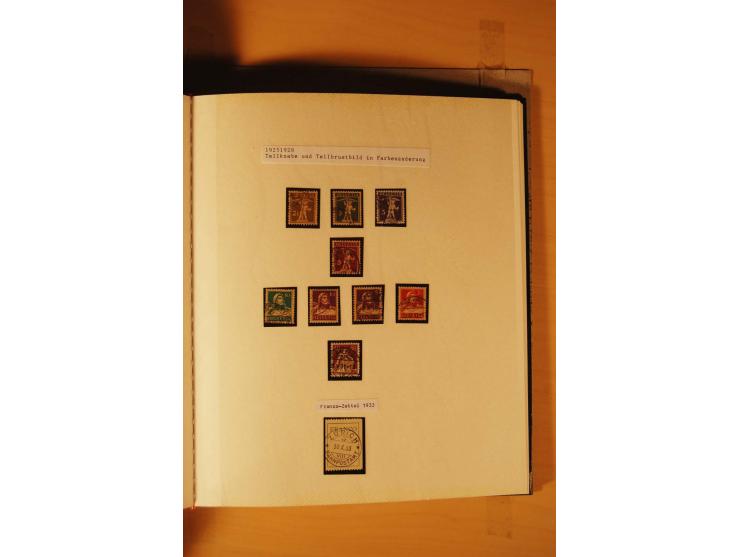 1850/2005,  mehrfach geführte postfrische, ungebrauchte und gestempelte Sammlung mit einigen besseren Ausgaben, dabei PAX-Sat