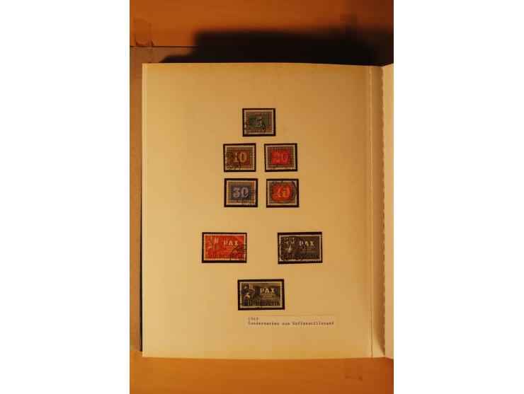 1850/2005,  mehrfach geführte postfrische, ungebrauchte und gestempelte Sammlung mit einigen besseren Ausgaben, dabei PAX-Sat
