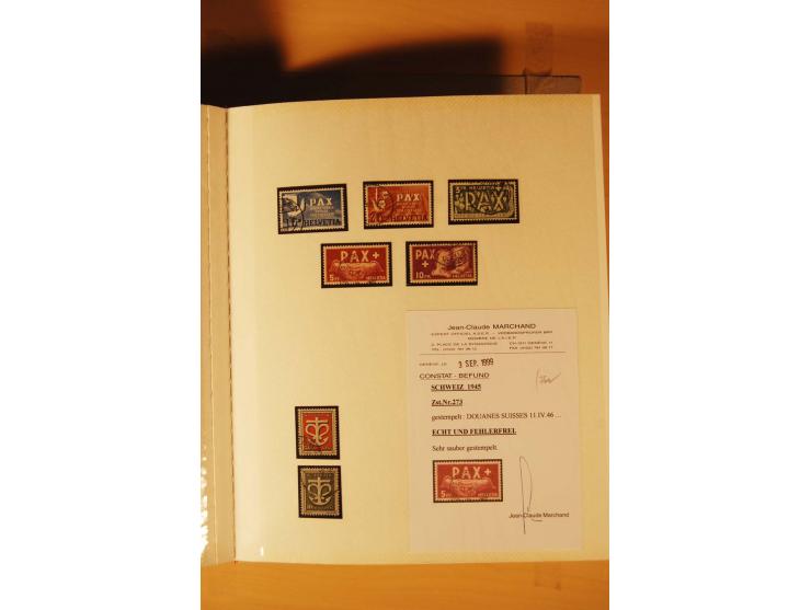 1850/2005,  mehrfach geführte postfrische, ungebrauchte und gestempelte Sammlung mit einigen besseren Ausgaben, dabei PAX-Sat