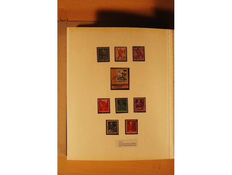 1850/2005,  mehrfach geführte postfrische, ungebrauchte und gestempelte Sammlung mit einigen besseren Ausgaben, dabei PAX-Sat