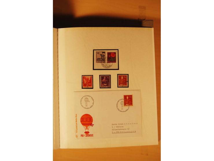 1850/2005,  mehrfach geführte postfrische, ungebrauchte und gestempelte Sammlung mit einigen besseren Ausgaben, dabei PAX-Sat