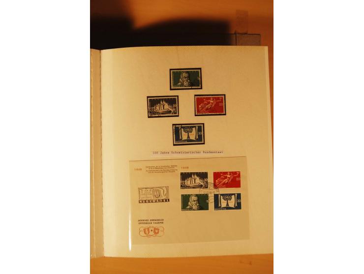 1850/2005,  mehrfach geführte postfrische, ungebrauchte und gestempelte Sammlung mit einigen besseren Ausgaben, dabei PAX-Sat