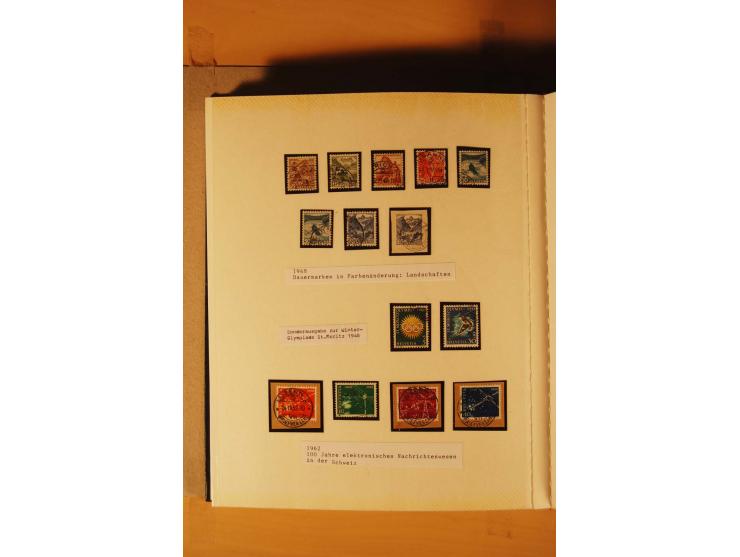 1850/2005,  mehrfach geführte postfrische, ungebrauchte und gestempelte Sammlung mit einigen besseren Ausgaben, dabei PAX-Sat
