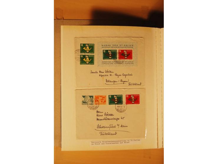 1850/2005,  mehrfach geführte postfrische, ungebrauchte und gestempelte Sammlung mit einigen besseren Ausgaben, dabei PAX-Sat