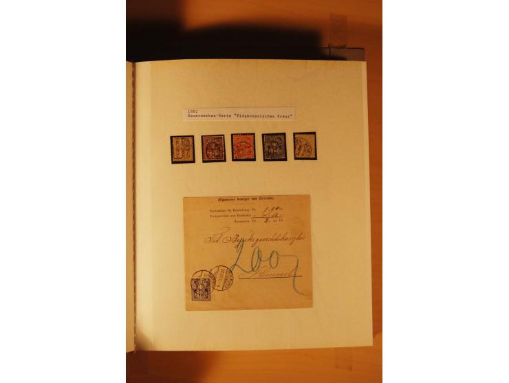 1850/2005,  mehrfach geführte postfrische, ungebrauchte und gestempelte Sammlung mit einigen besseren Ausgaben, dabei PAX-Sat