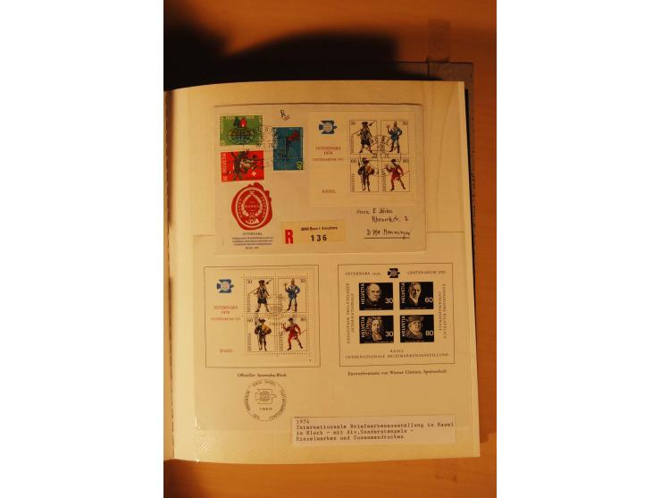 1850/2005,  mehrfach geführte postfrische, ungebrauchte und gestempelte Sammlung mit einigen besseren Ausgaben, dabei PAX-Sat