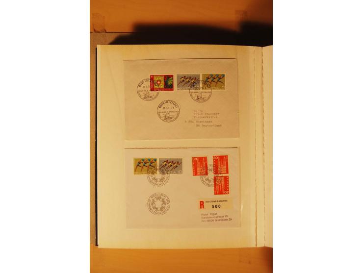 1850/2005,  mehrfach geführte postfrische, ungebrauchte und gestempelte Sammlung mit einigen besseren Ausgaben, dabei PAX-Sat