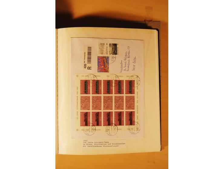 1850/2005,  mehrfach geführte postfrische, ungebrauchte und gestempelte Sammlung mit einigen besseren Ausgaben, dabei PAX-Sat