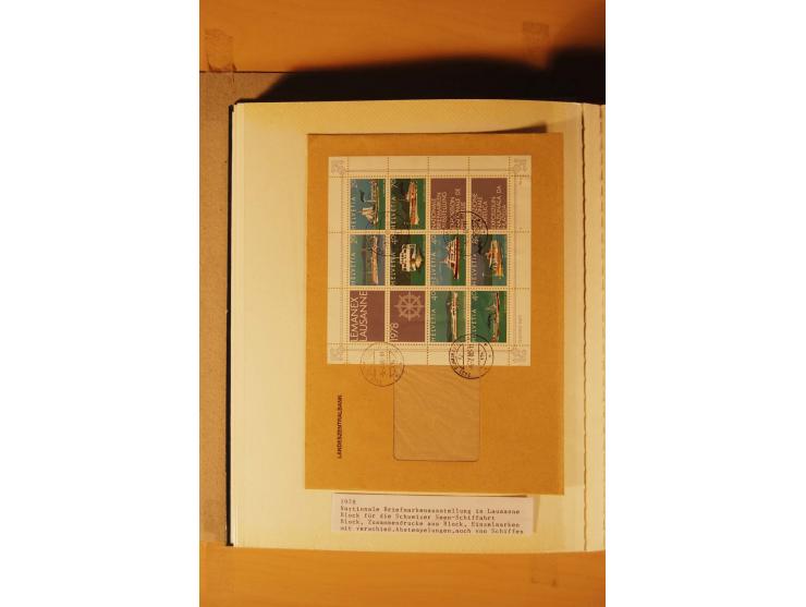 1850/2005,  mehrfach geführte postfrische, ungebrauchte und gestempelte Sammlung mit einigen besseren Ausgaben, dabei PAX-Sat