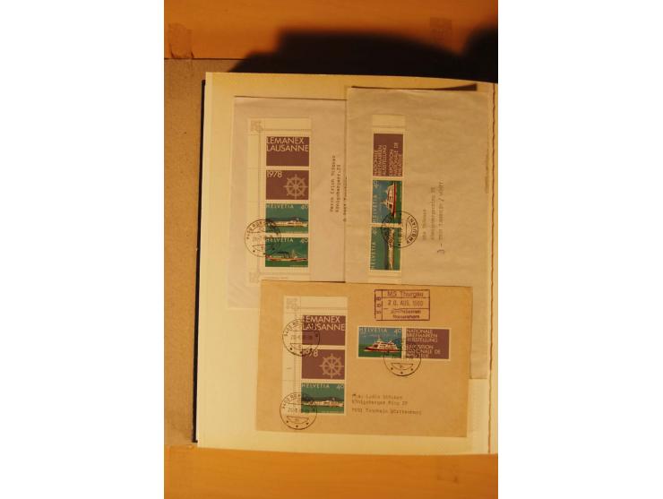 1850/2005,  mehrfach geführte postfrische, ungebrauchte und gestempelte Sammlung mit einigen besseren Ausgaben, dabei PAX-Sat