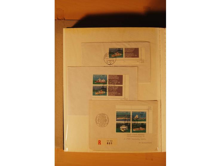 1850/2005,  mehrfach geführte postfrische, ungebrauchte und gestempelte Sammlung mit einigen besseren Ausgaben, dabei PAX-Sat