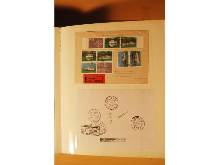 1850/2005,  mehrfach geführte postfrische, ungebrauchte und gestempelte Sammlung mit einigen besseren Ausgaben, dabei PAX-Sat