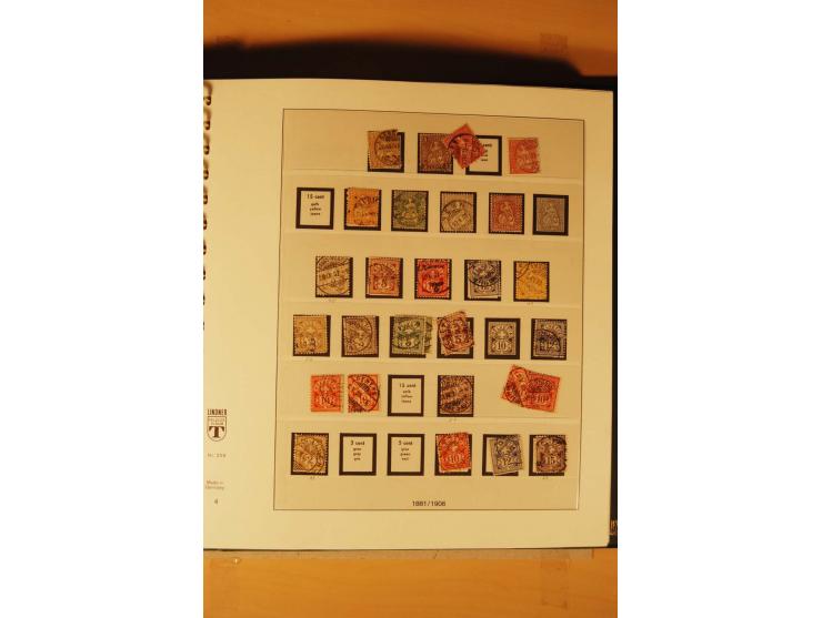1850/2005,  mehrfach geführte postfrische, ungebrauchte und gestempelte Sammlung mit einigen besseren Ausgaben, dabei PAX-Sat