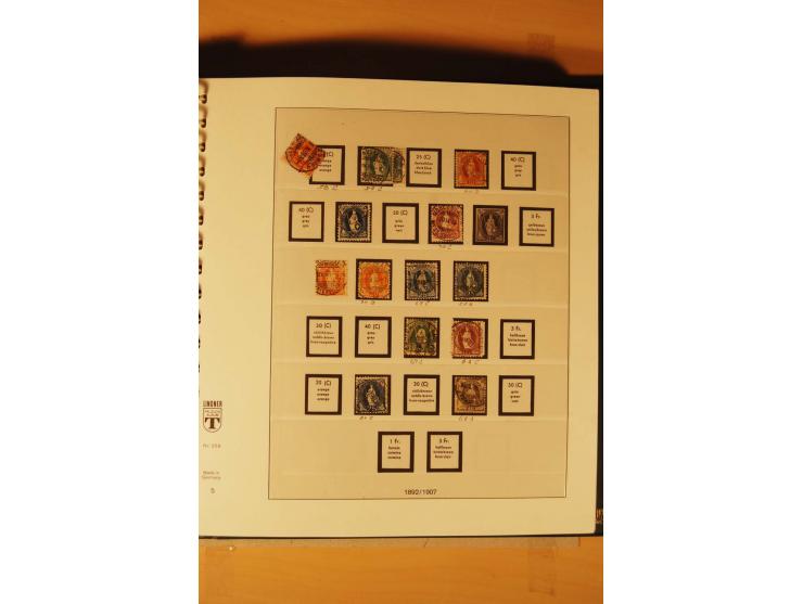 1850/2005,  mehrfach geführte postfrische, ungebrauchte und gestempelte Sammlung mit einigen besseren Ausgaben, dabei PAX-Sat