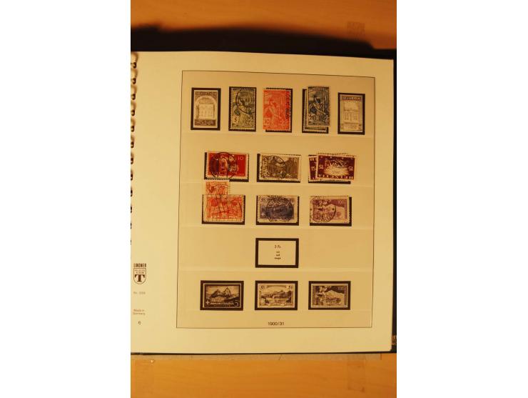 1850/2005,  mehrfach geführte postfrische, ungebrauchte und gestempelte Sammlung mit einigen besseren Ausgaben, dabei PAX-Sat