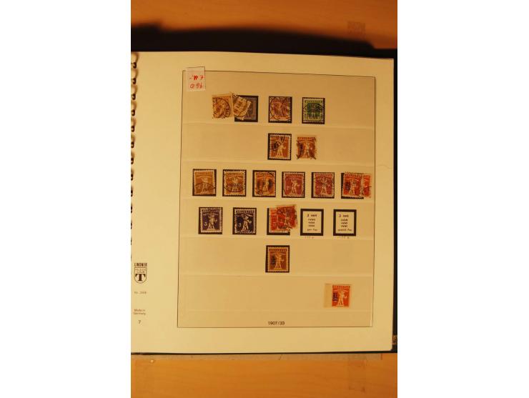 1850/2005,  mehrfach geführte postfrische, ungebrauchte und gestempelte Sammlung mit einigen besseren Ausgaben, dabei PAX-Sat