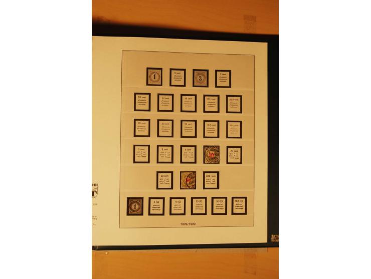 1850/2005,  mehrfach geführte postfrische, ungebrauchte und gestempelte Sammlung mit einigen besseren Ausgaben, dabei PAX-Sat