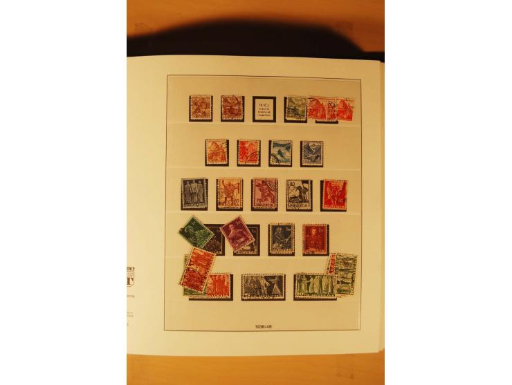 1850/2005,  mehrfach geführte postfrische, ungebrauchte und gestempelte Sammlung mit einigen besseren Ausgaben, dabei PAX-Sat