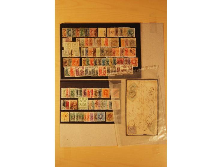 1850/1950 (ca.), postfrischer, ungebrauchter und gestempelter Posten mit guten Ausgaben, Abarten und Besonderheiten, einige B