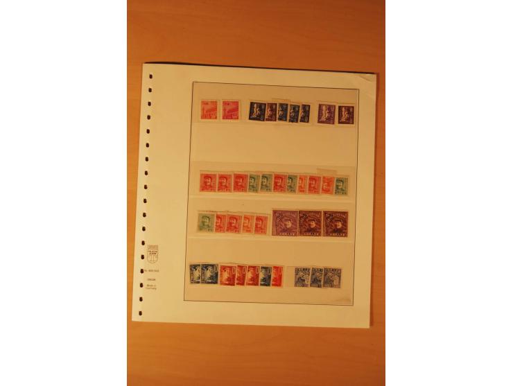 1950/93 (ca.), ungebrauchte, postfrische und gestempelte Zusammenstellung mit u.a. Mi.-Nr. 1001-02 postfrisch sowie etwas Geb
