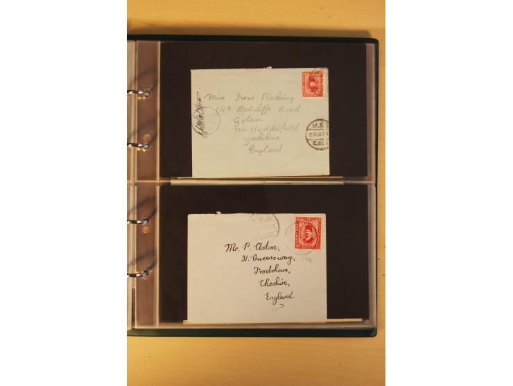 1939/45, Partie von 40 Briefen, dabei verschiedene Zensuren, frankierte und unfrankierte Feldpost von britischen, indischen, 
