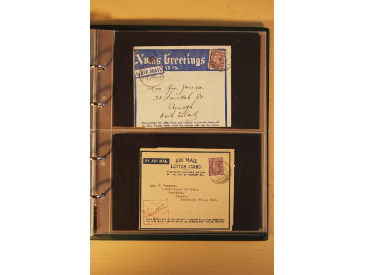 1939/45, Partie von 40 Briefen, dabei verschiedene Zensuren, frankierte und unfrankierte Feldpost von britischen, indischen, 