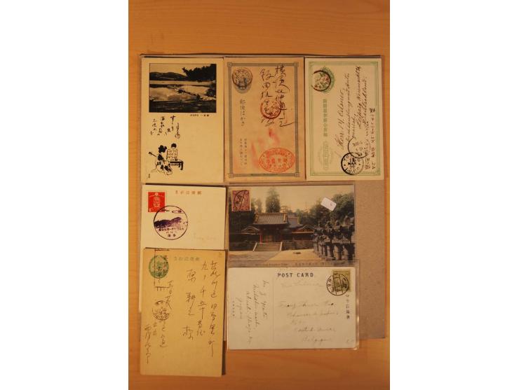 1880/1970 (ca.), rd. 370 Briefe, Karten und Ganzsachen, dabei Reco, Luftpost etc.