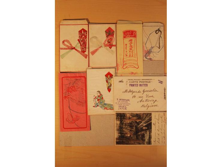 1880/1970 (ca.), rd. 370 Briefe, Karten und Ganzsachen, dabei Reco, Luftpost etc.