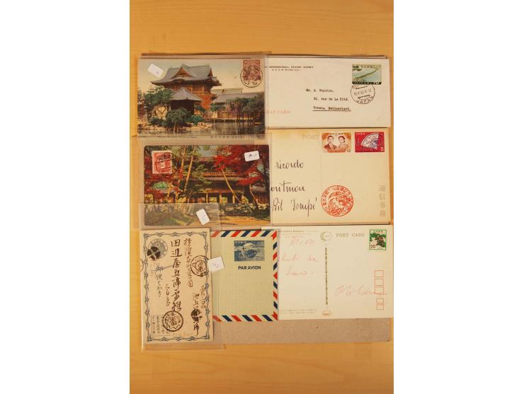 1880/1970 (ca.), rd. 370 Briefe, Karten und Ganzsachen, dabei Reco, Luftpost etc.