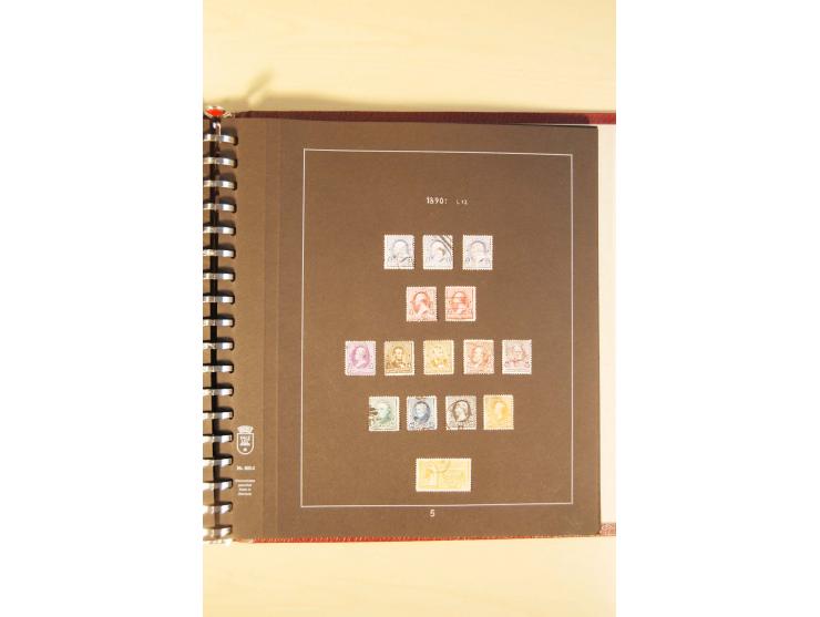 1847/1979, sehr schöne hauptsächlich gestempelte Sammlung mit einer Vielzahl an besseren Werten, dabei Mi.-Nr. 1 gestempelt, 