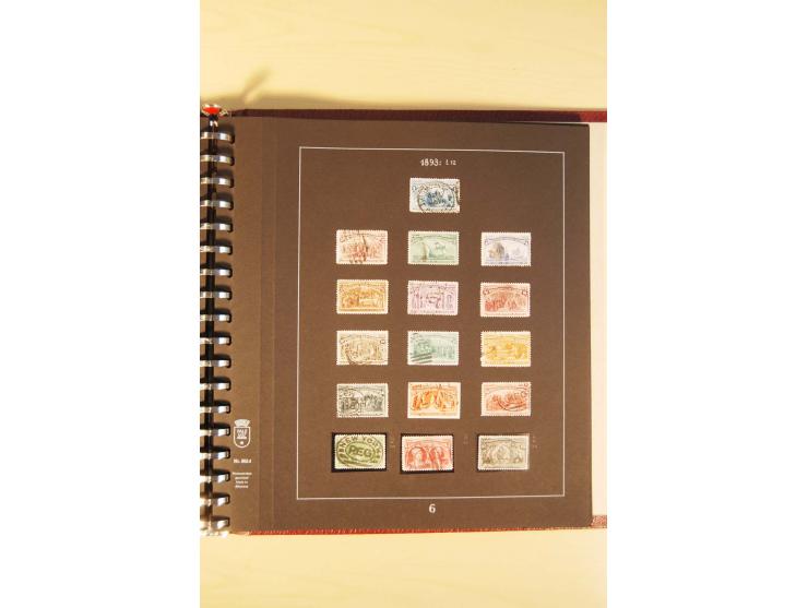 1847/1979, sehr schöne hauptsächlich gestempelte Sammlung mit einer Vielzahl an besseren Werten, dabei Mi.-Nr. 1 gestempelt, 