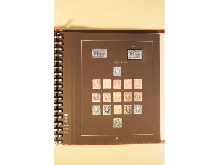 1847/1979, sehr schöne hauptsächlich gestempelte Sammlung mit einer Vielzahl an besseren Werten, dabei Mi.-Nr. 1 gestempelt, 