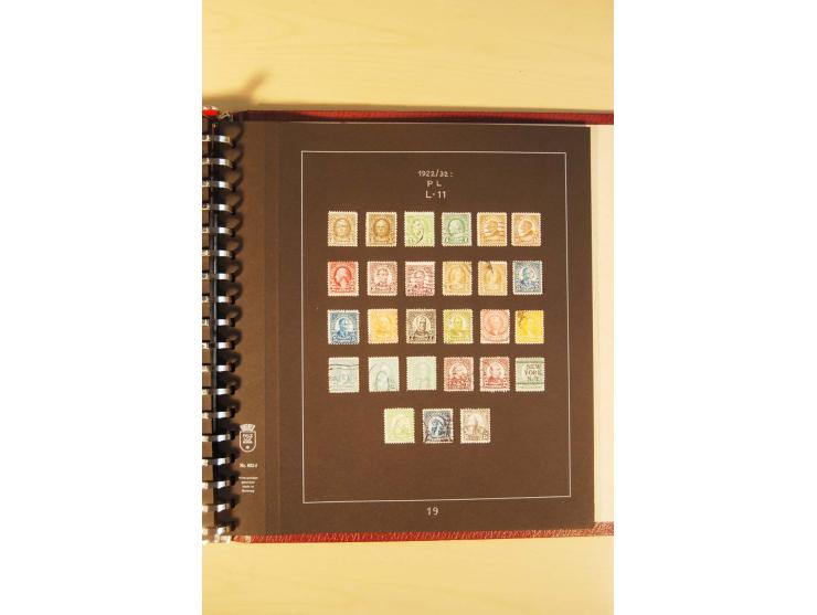1847/1979, sehr schöne hauptsächlich gestempelte Sammlung mit einer Vielzahl an besseren Werten, dabei Mi.-Nr. 1 gestempelt, 