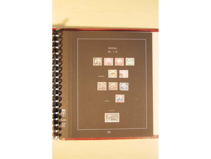 1847/1979, sehr schöne hauptsächlich gestempelte Sammlung mit einer Vielzahl an besseren Werten, dabei Mi.-Nr. 1 gestempelt, 