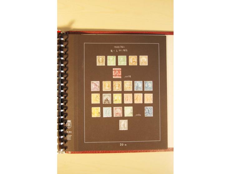 1847/1979, sehr schöne hauptsächlich gestempelte Sammlung mit einer Vielzahl an besseren Werten, dabei Mi.-Nr. 1 gestempelt, 