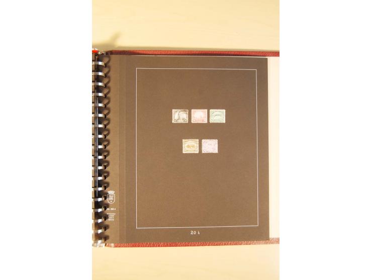 1847/1979, sehr schöne hauptsächlich gestempelte Sammlung mit einer Vielzahl an besseren Werten, dabei Mi.-Nr. 1 gestempelt, 